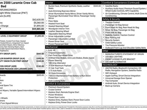 Used 2022 RAM 2500 Laramie AWD/4WD image 5