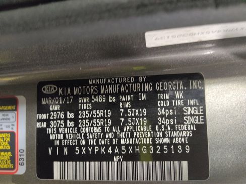 Used 2017 Kia Sorento SX FWD image 33