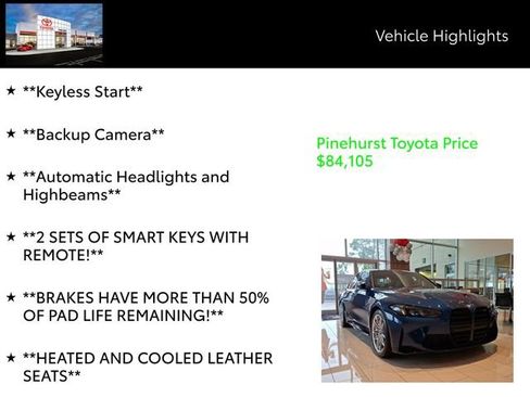 Used 2025 BMW M3 w/ Executive Package image 19