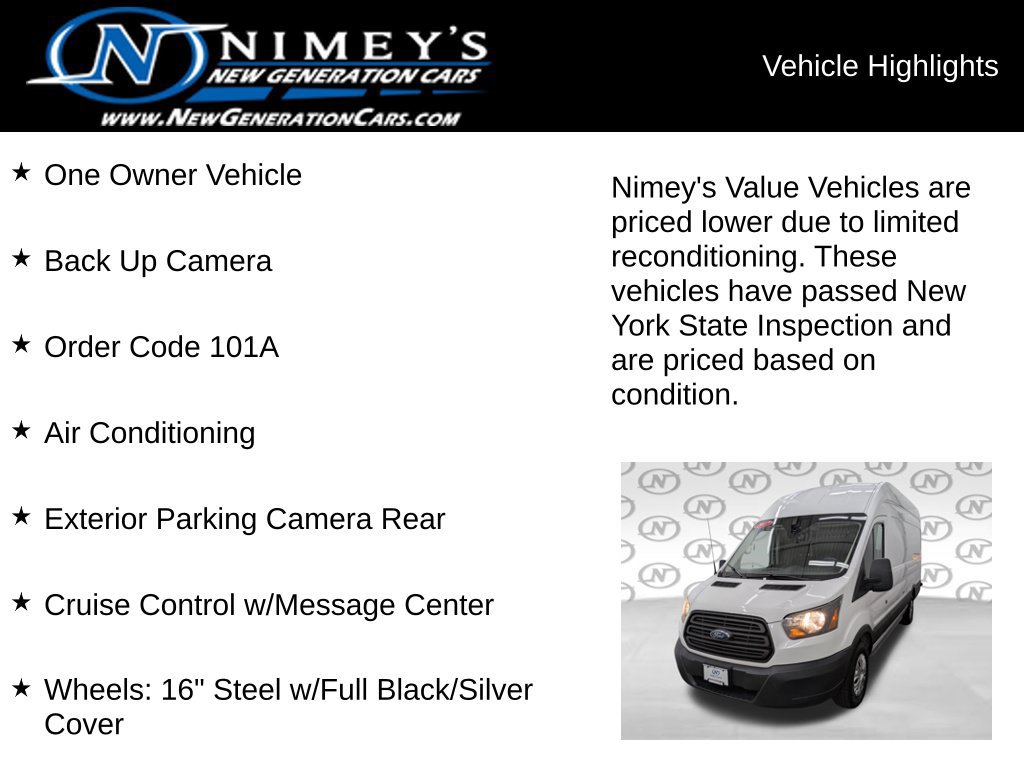 Used 2017 Ford Transit 350 148 High Roof Extended RWD image 6