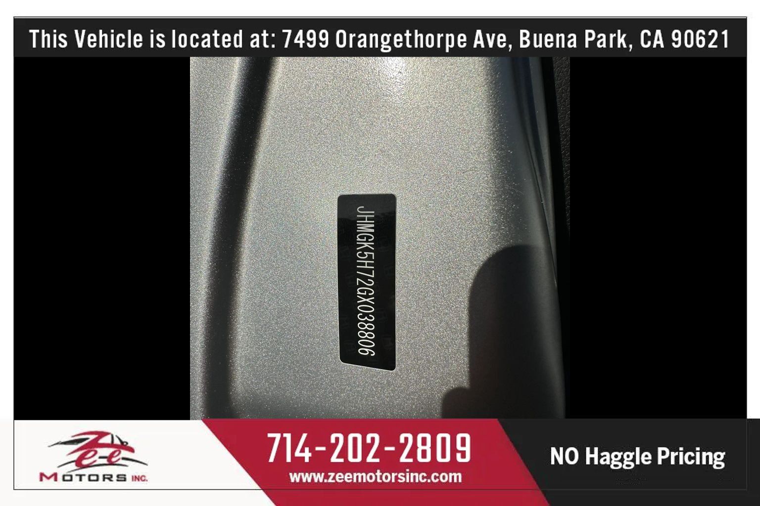 Used 2016 Honda Fit EX image 55