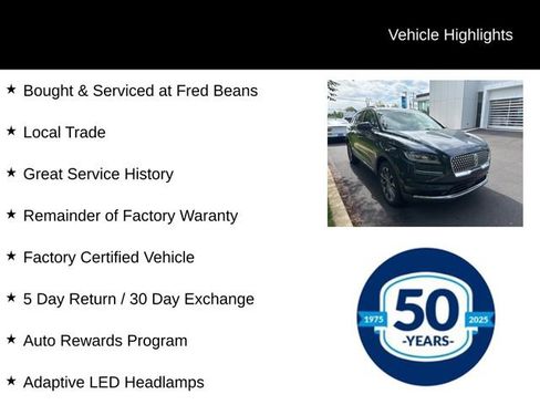 Certified 2023 Lincoln Nautilus Reserve w/ Luxury Package AWD/4WD image 8