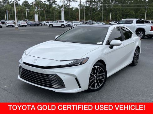Certified 2025 Toyota Camry XLE w/ Premium Plus Package FWD image 1