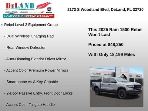 Used 2025 RAM 1500 Rebel w/ Rebel Level 2 Equipment Group AWD/4WD image 6