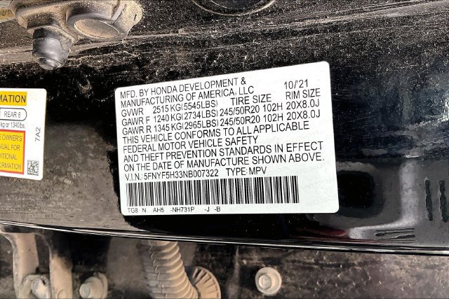 Used 2022 Honda Pilot Sport image 18