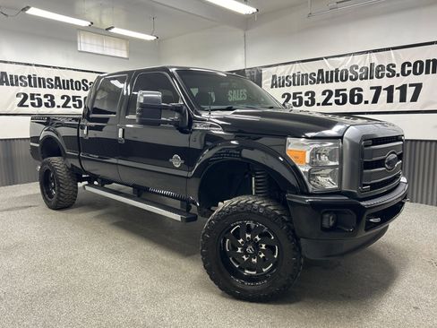 Used 2016 Ford F350 Platinum w/ Platinum Package AWD/4WD image 1
