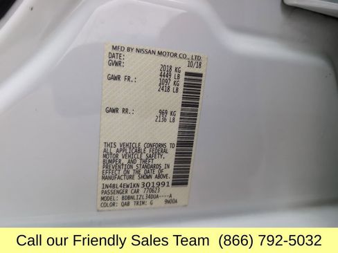 Used 2019 Nissan Altima 2.5 SL AWD/4WD image 28