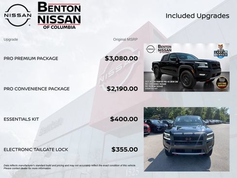Certified 2025 Nissan Frontier PRO-4X w/ Pro Premium Package AWD/4WD image 6