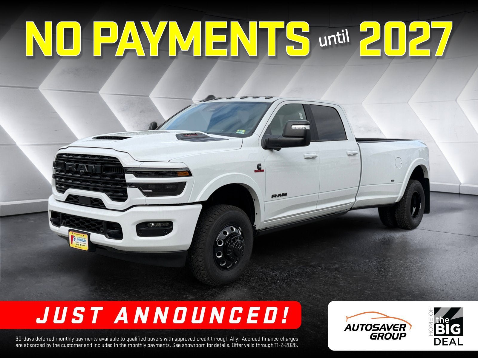 New 2026 RAM 3500 Limited AWD/4WD image 1