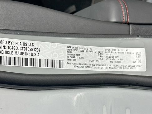 New 2026 Dodge Durango GT AWD/4WD image 19