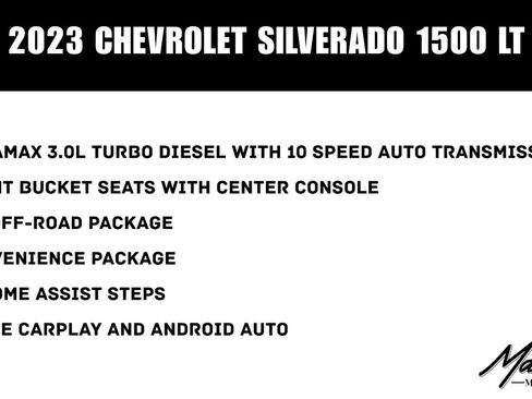 Used 2023 Chevrolet Silverado 1500 LT w/ Z71 Off-Road Package AWD/4WD image 2