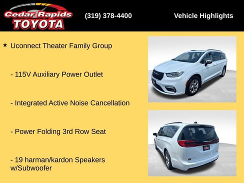 Used 2023 Chrysler Pacifica Limited w/ Uconnect Theater Family Group AWD/4WD image 32