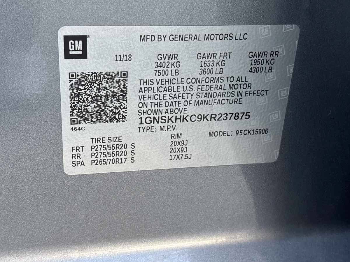 Used 2019 Chevrolet Suburban LT AWD/4WD image 33
