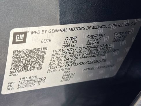 Used 2019 Chevrolet Silverado 1500 LT Trail Boss AWD/4WD image 29