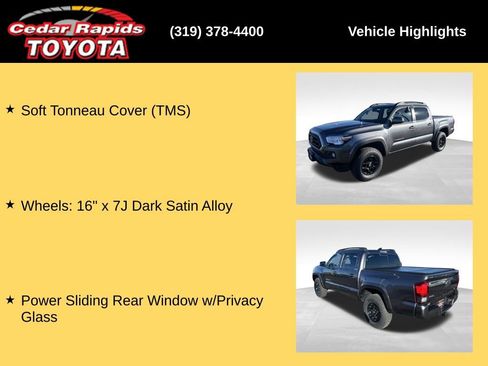 Certified 2022 Toyota Tacoma SR5 w/ Technology Package image 17