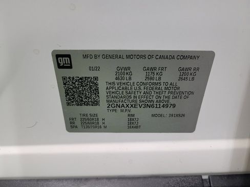 Used 2022 Chevrolet Equinox Premier AWD/4WD image 33