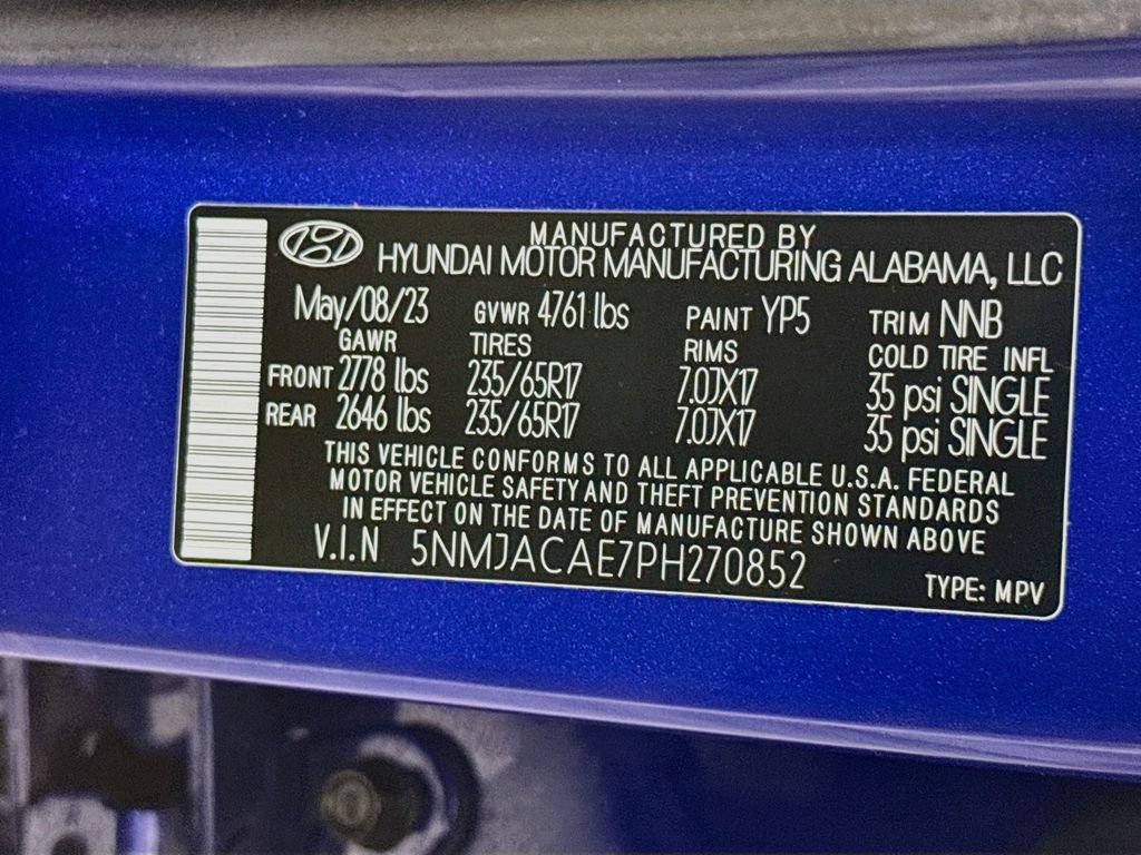 Certified 2023 Hyundai Tucson SE AWD/4WD image 35