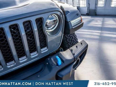 Used 2021 Jeep Wrangler Unlimited Rubicon 4xe w/ Steel Bumper Group image 31