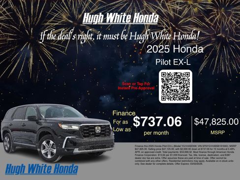 New 2025 Honda Pilot EX-L image 7