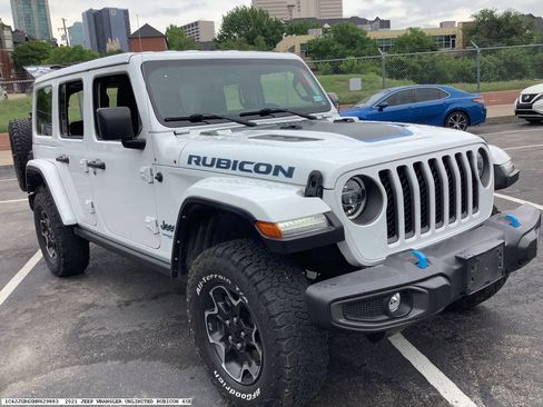 Used 2021 Jeep Wrangler Unlimited Rubicon 4xe w/ Cold Weather Group image 4