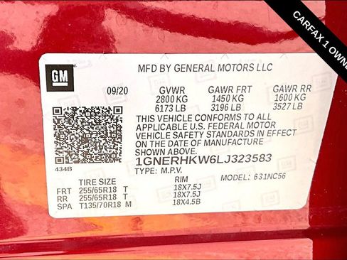 Used 2020 Chevrolet Traverse LT w/ Driver Confidence II Package FWD image 17