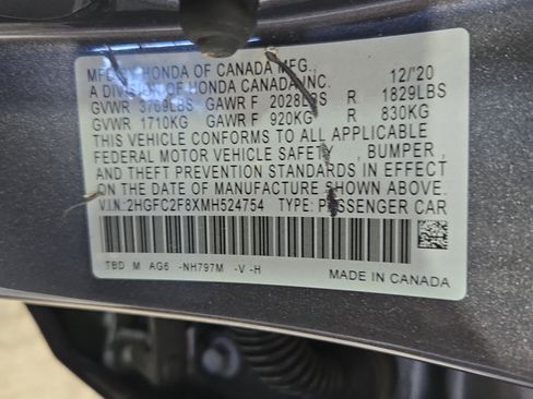 Used 2021 Honda Civic Sport image 15