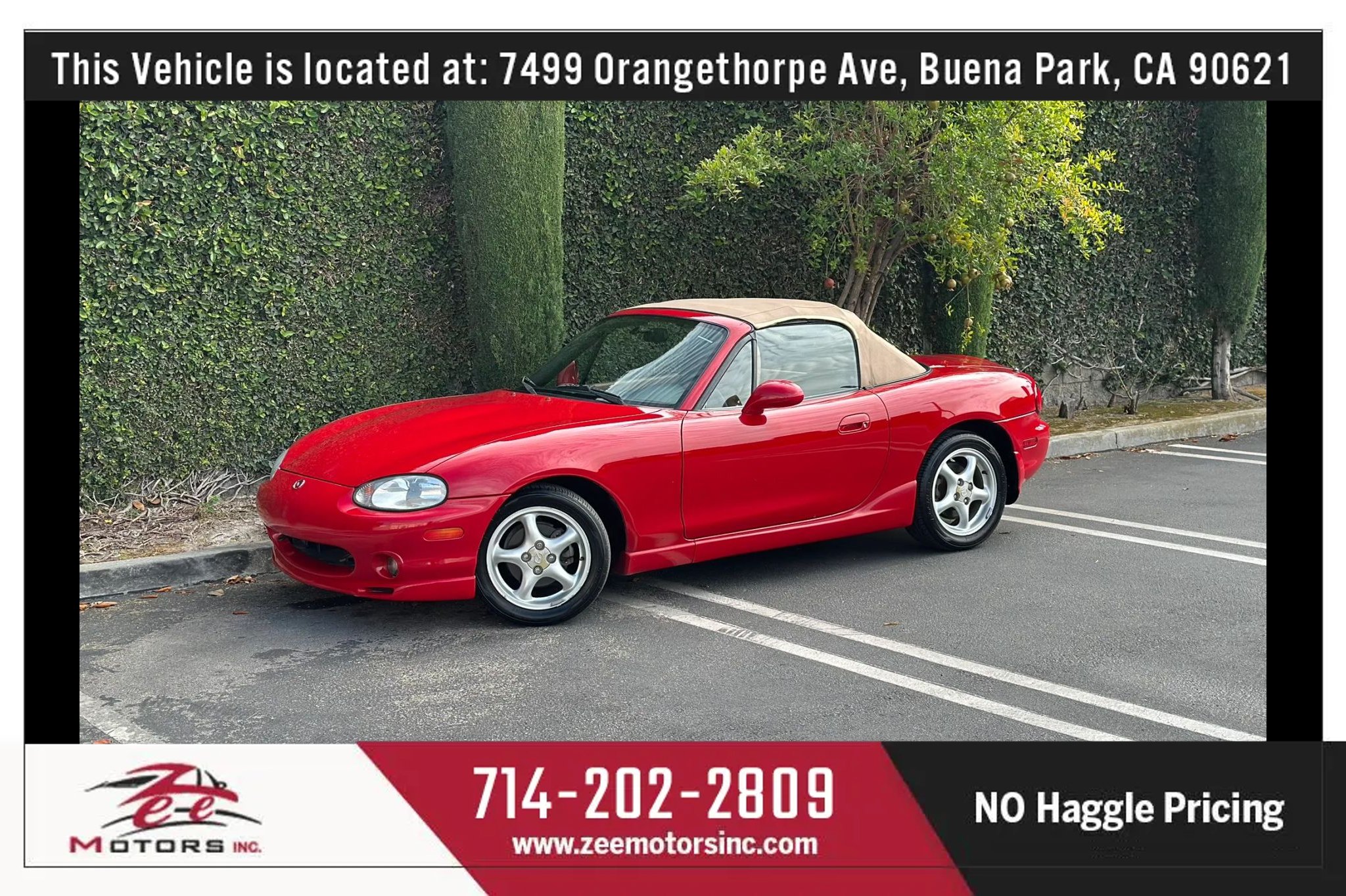 Used 2000 MAZDA MX-5 Miata LS RWD image 13
