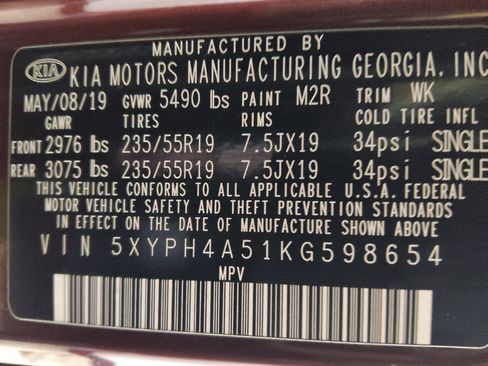 Used 2019 Kia Sorento EX image 33