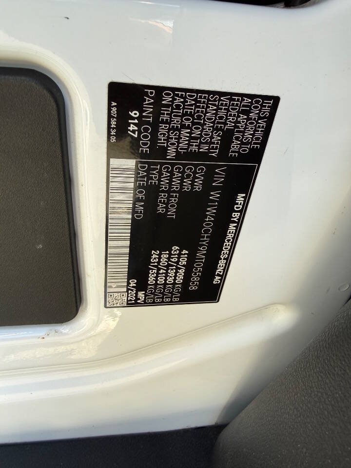 Used 2021 Mercedes-Benz Sprinter 2500 image 24