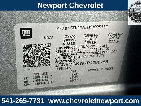 Used 2023 Chevrolet Traverse LT w/ Midnight/Sport Edition image 33