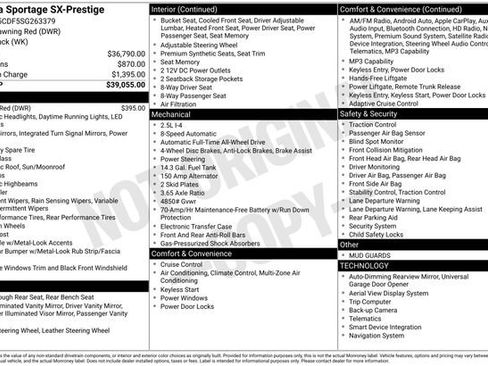 Used 2025 Kia Sportage SX image 51