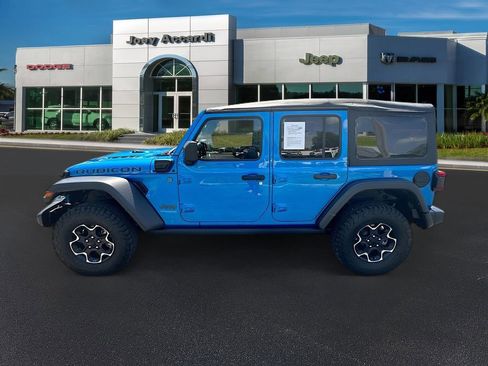 Used 2022 Jeep Wrangler Unlimited Rubicon 4xe w/ Safety Group image 5