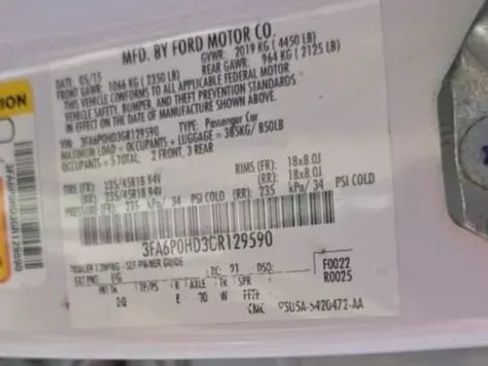 Used 2016 Ford Fusion SE w/ Equipment Group 202A FWD image 51