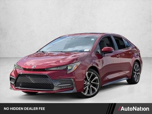 Used 2022 Toyota Corolla SE w/ SE Premium Package FWD image 1