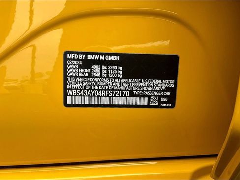 Used 2024 BMW M3 Competition w/ M Carbon Exterior Package AWD/4WD image 19