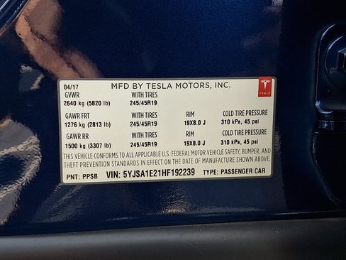 Used 2017 Tesla Model S 90D AWD/4WD image 25