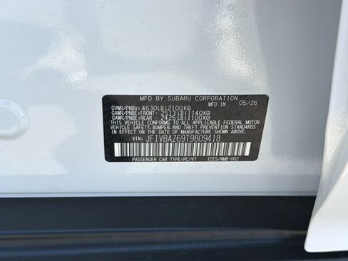 New 2026 Subaru WRX tS AWD/4WD image 24