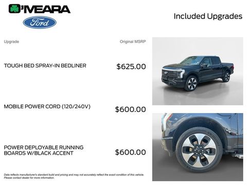 Used 2025 Ford F150 Lightning Platinum AWD/4WD image 4