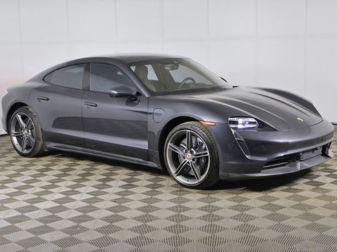 Used 2021 Porsche Taycan Turbo S w/ Premium Package AWD/4WD image 2