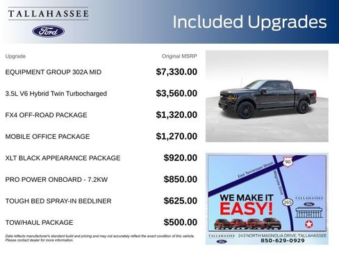 New 2026 Ford F150 XLT w/ Equipment Group 302A MID AWD/4WD image 3