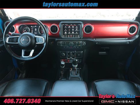 Used 2020 Jeep Gladiator Rubicon w/ Uconnect 4C Nav & Sound Group AWD/4WD image 9