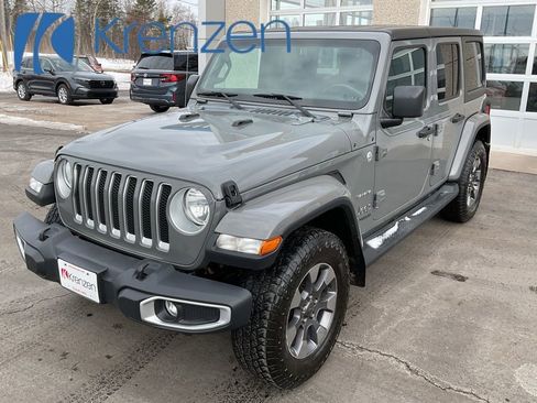 Used 2018 Jeep Wrangler Unlimited Sahara w/ Cold Weather Group image 1