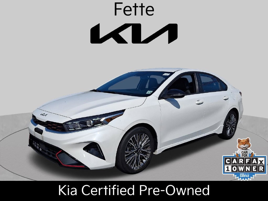 Certified 2023 Kia Forte GT-Line w/ GT-Line Technology Package FWD image 1