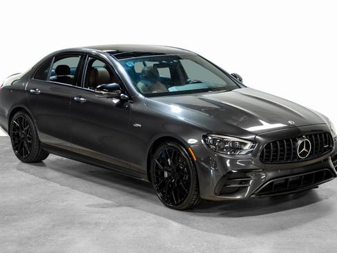 Used 2022 Mercedes-Benz E 53 AMG 4MATIC Sedan w/ Driver Assistance Package image 3
