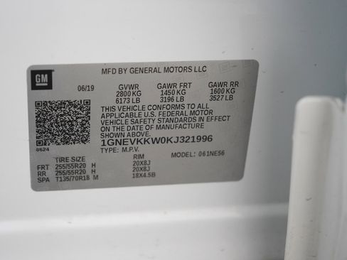 Used 2019 Chevrolet Traverse Premier w/ LPO, Floor Liner Package image 32