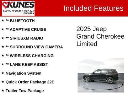 New 2025 Jeep Grand Cherokee Limited w/ Luxury Tech Group II