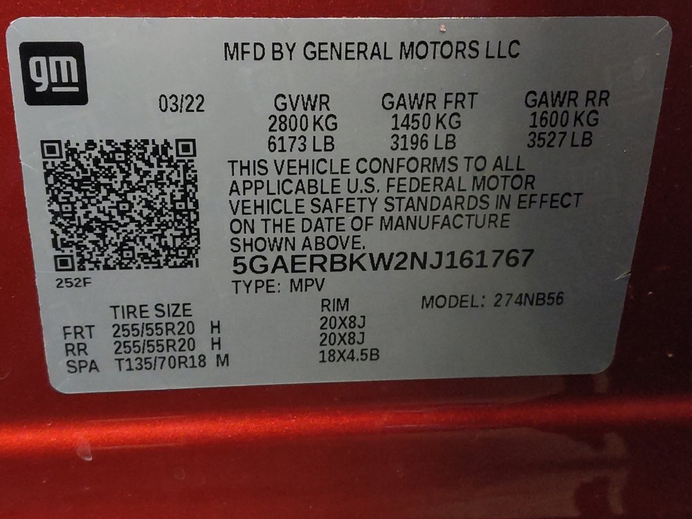 Used 2022 Buick Enclave Essence w/ Sport Touring Edition FWD image 33