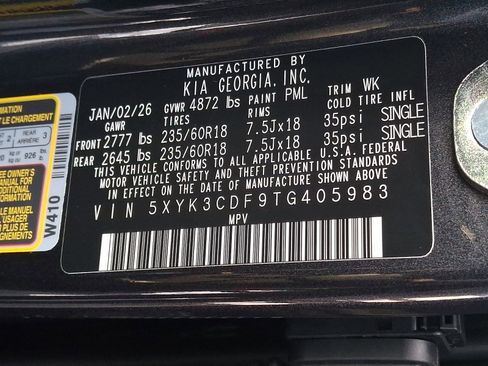 New 2026 Kia Sportage EX AWD/4WD image 14