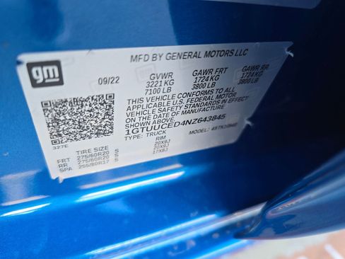 Used 2022 GMC Sierra 1500 Elevation w/ X31 Off-Road Package image 20