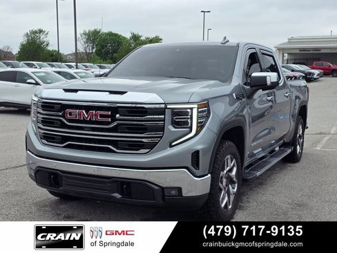 Used 2025 GMC Sierra 1500 SLT w/ SLT Premium Plus Package AWD/4WD image 3